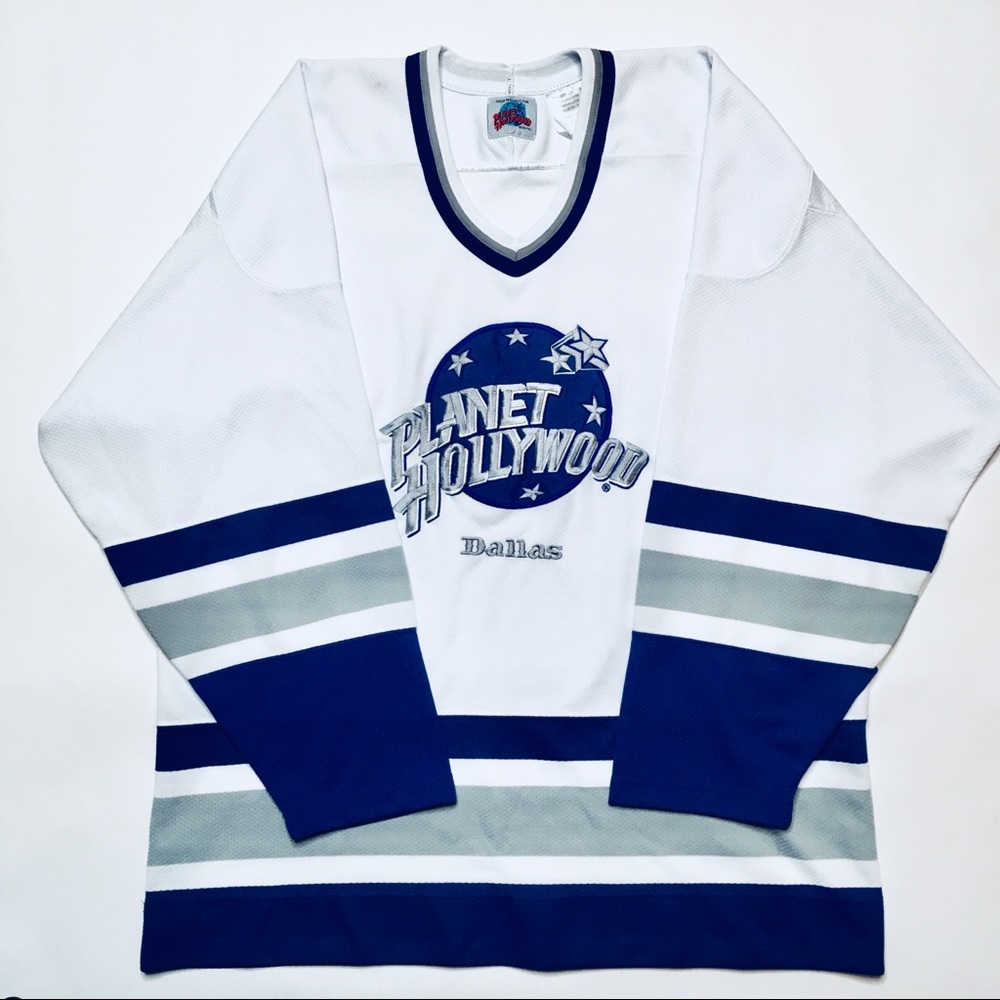 (SOLD)Planet Hollywood Vintage Hockey Jersey